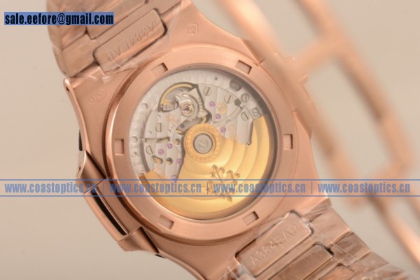 1:1 Clone Patek Philippe Nautilus Watch Rose Gold 5719/1G 002 (AAAF)